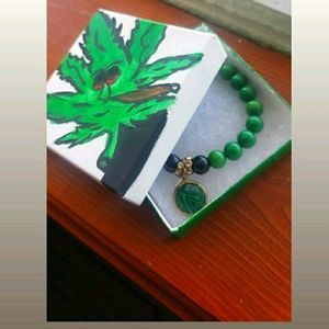 Jewelry boxes and bracelets